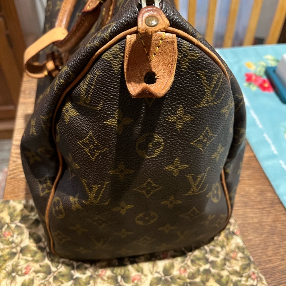 Louis Vuitton Monogram Brown Monogram Speedy 40